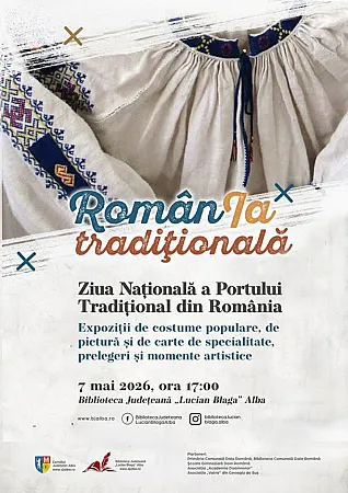 Ziua Națională a Portului Tradițional din România sărbătorită la Biblioteca Județeană „Lucian Blaga” Alba