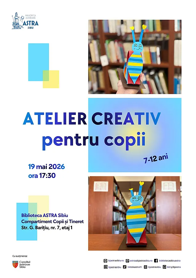 Atelier creativ "Antenuță - prietenul copiilor"