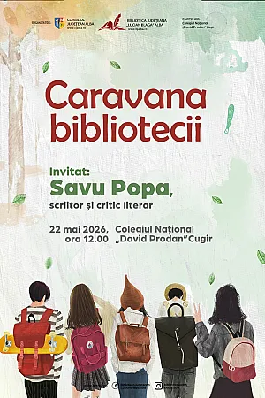 Caravana Bibliotecii Județene „Lucian Blaga” Alba la Cugir