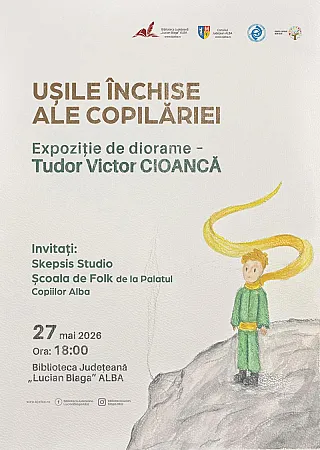 Expoziție de diorame la Biblioteca Județeană „Lucian Blaga” Alba