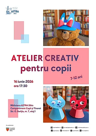 Atelier creativ la Compartimentul pentru Copii și Tineret