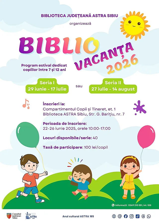 Bibliovacanța 2026