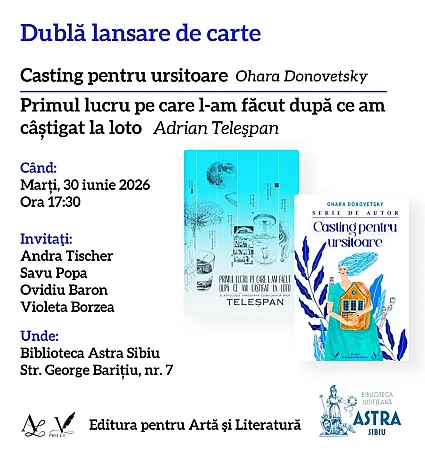 Dublă lansare de carte