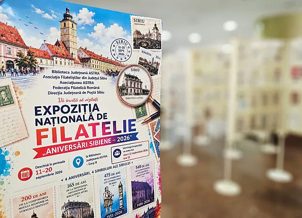 Expoziția filatelică națională „Aniversări sibiene 2026”